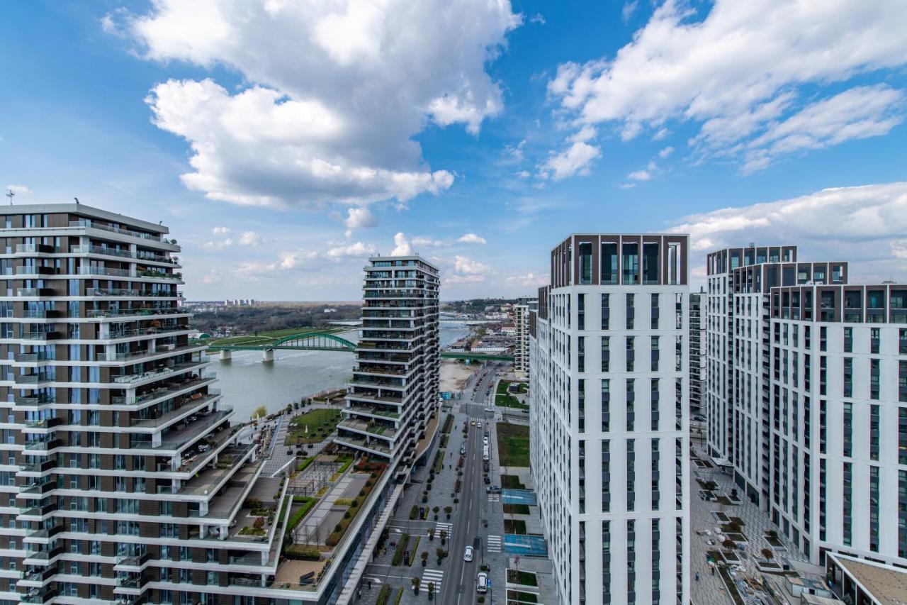 Modern Apartment In Belgrade Waterfront Exterior foto